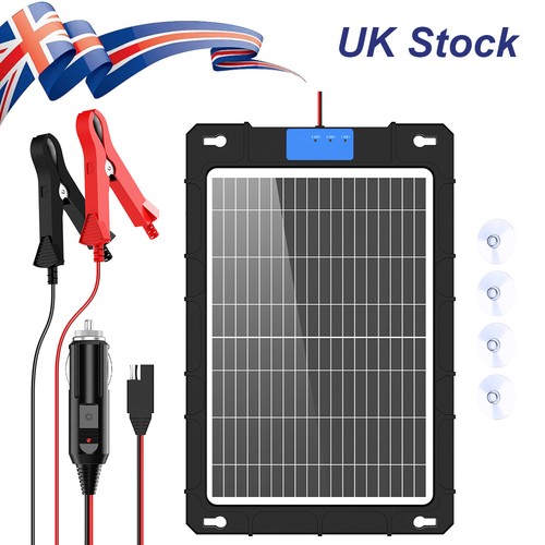 12v 12w solar car battery - solar,