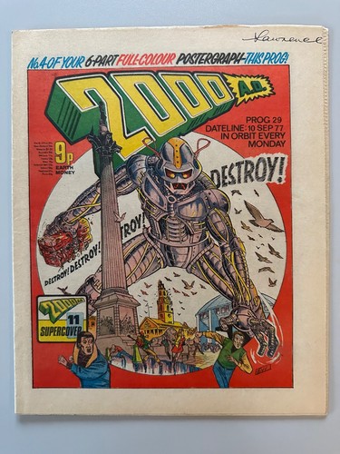 2000ad comic prog - 2000ad, #29