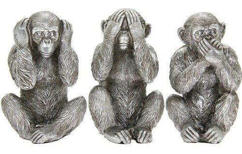 Sale monkey statue three - sale,