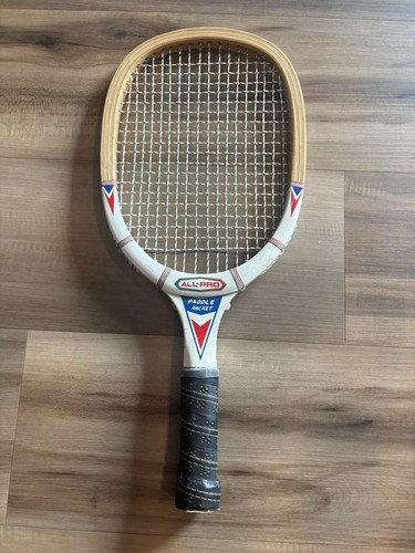 Vintage all pro paddle racket - all,