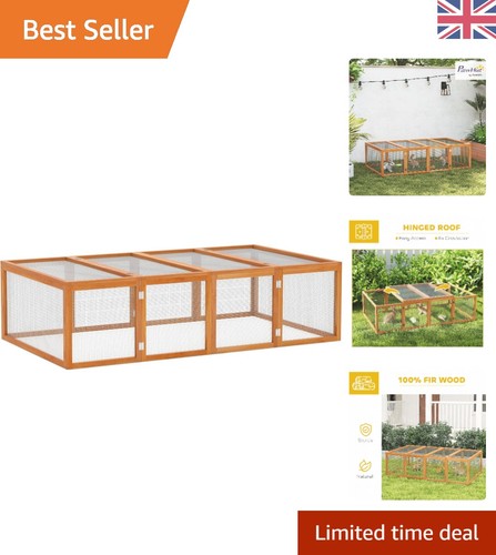 Elegant outdoor rabbit - outdoor, hutch