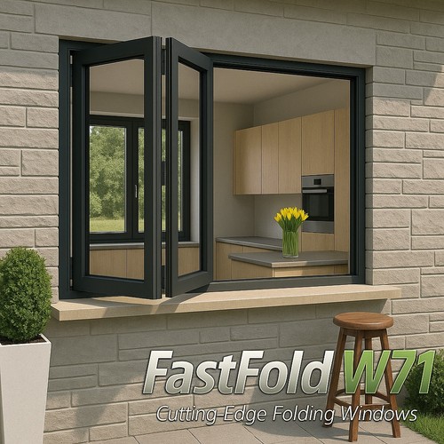 New aluminium bi folding - new!⭐⭐aluminium,