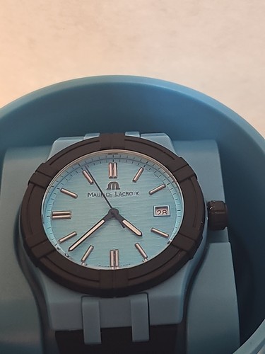 Maurice lacroix watch blue - maurice,