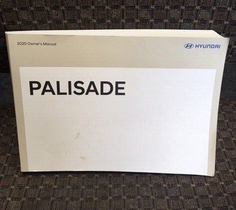 2020 hyundai palisade owner - 2020, owner's