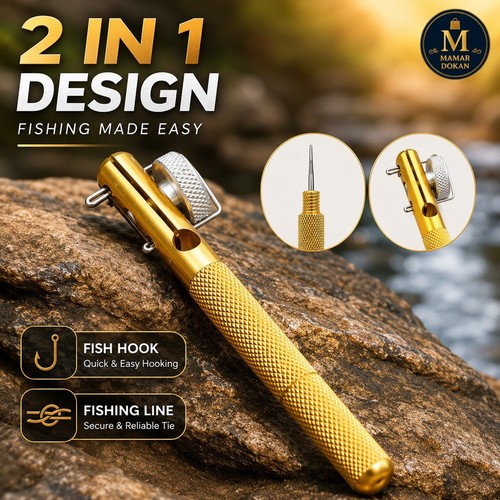 Gold hook tying tyer - tying,