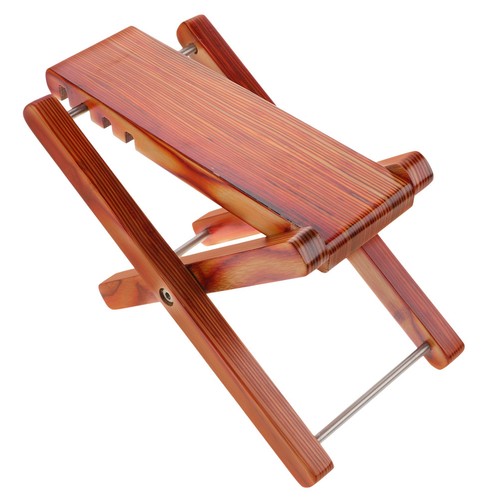 Bamboo guitar foot stool with - bamboo,
