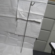 Steel Barrier Fence Pins 1.25M x10 (Self Colour Fencing Stakes 8MM-10MM) 