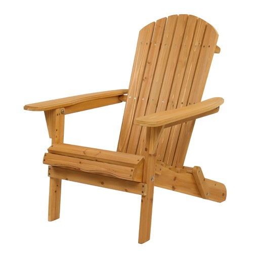 Wooden adirondack chair - wooden,
