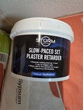 1KG Slow-Paced Set Plaster Retarder Extra Time Slowset 1kg 
