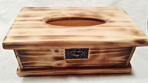 Tissue box holder - holder, handmade