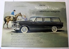 SINGER Vogue Station Wagon Car Sales Brochure #4305/Ex/RHD.LHD 1/102/5
