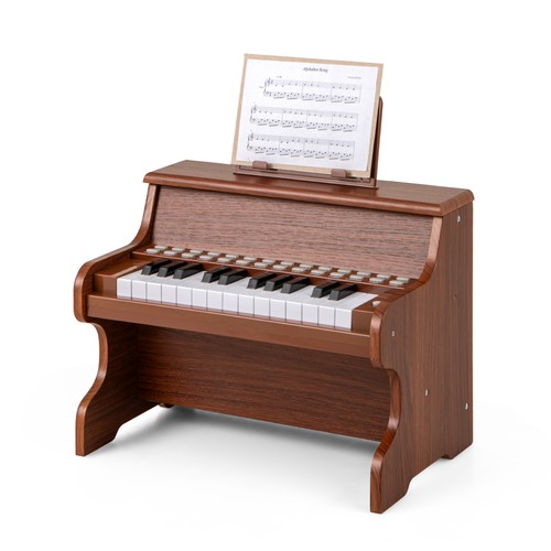 Wooden kids piano keyboard - wooden,