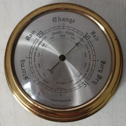 Vintage weathermaster brass - weathermaster,