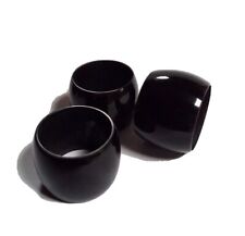 3 x BUFFALO HORN BARREL COLLARS 21mm 22mm 23mm diameter for Walking Stick Making