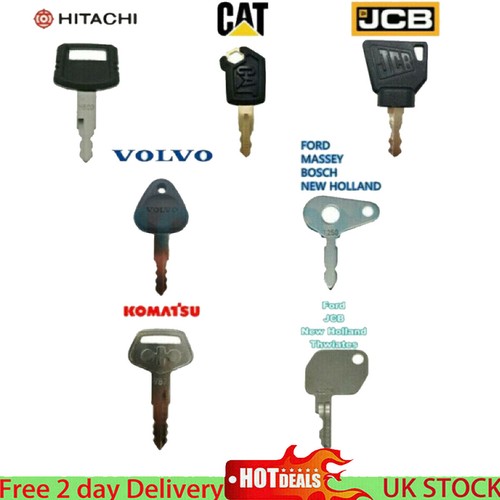 7pcs plant key set excavator - plant,