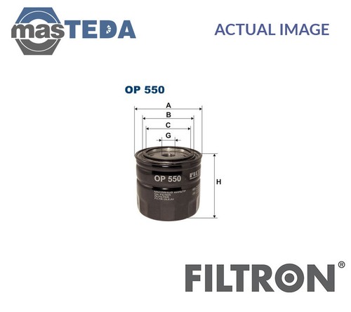 Op550 engine oil - oil, filter