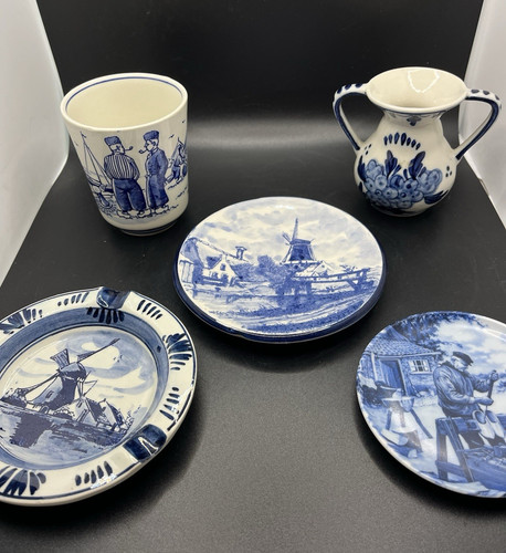 Vintage delft blue - vintage,