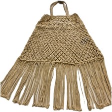 Zara tote bag Macrame Extra