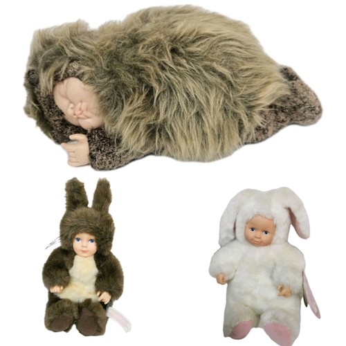 Anne geddes baby dolls - geddes, x3