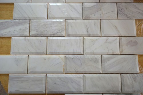 White grey brick stone - white,
