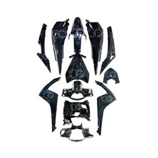 Fits Honda Vision NSC110 Complete Panel Fairing Set Full Body Black 2017-2020