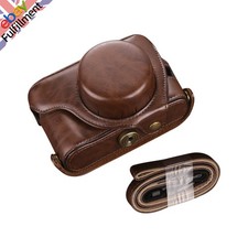 PU Leather Camera Case Bag