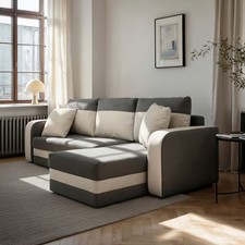 Universal Corner Sofa Bed HAMLET BIS, Couch With Storage DAKO®