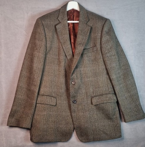 Magee mens brown herringbone