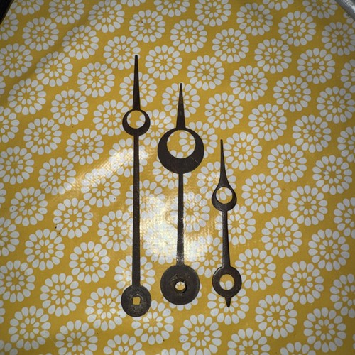 Antique regulator clock hands - clock,