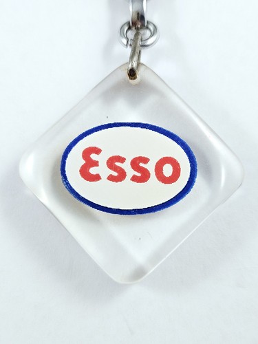 Keyring esso 1960s - esso, logo