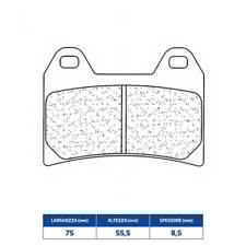 Sintered Front Brake Pads For