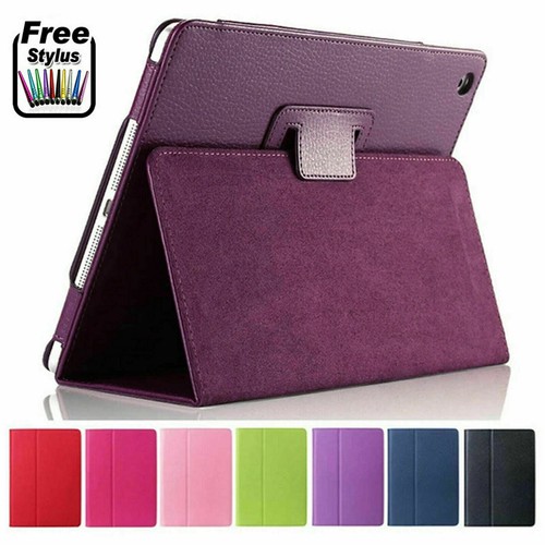 Leather flip smart stand - leather,