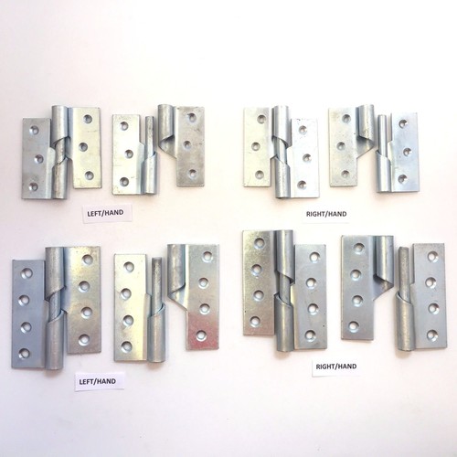 Zinc rising butt hinges left - left, /