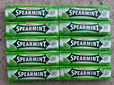 Spearmint Chewing Gum Wrigleys USA 10x5 stick Packs American Gum MAR 2026