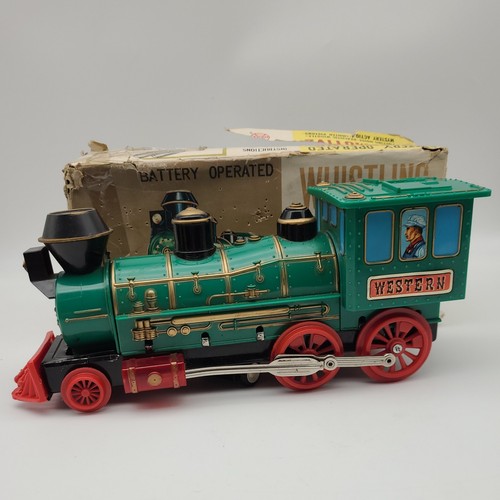 Vintage marx tin whistling - marx,
