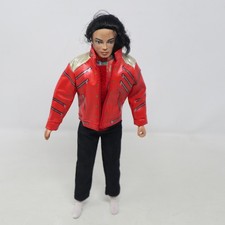 Vintage 1995 Street Life Michael Jackson Singing 12" Figure Doll Beat It Outfit