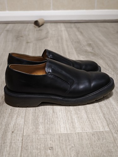 Solovair black leather slip - solovair,