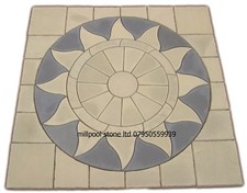 3M x 3M  AZTEC SUN CIRCLE SQ