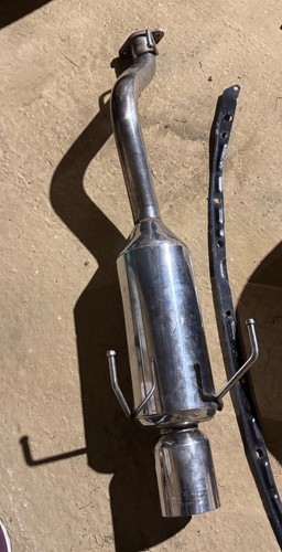 Sports exhaust muffler - dc,
