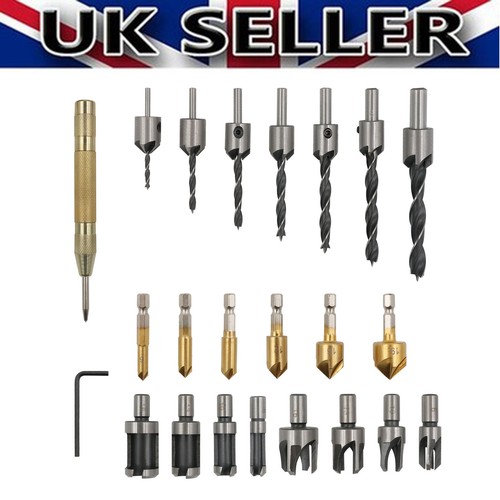 23x wood chamfer drilling bits - drilling,