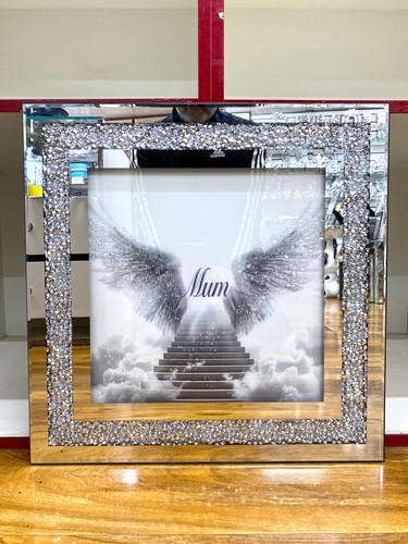 Crushed diamond angel - diamond,