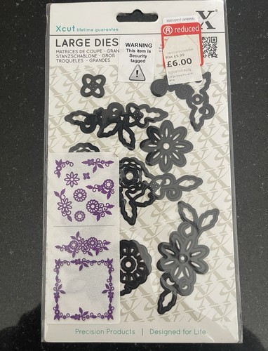 Xcut piece die set floral - piece,