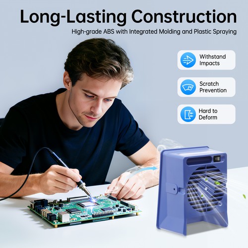 Solder smoke absorber - solder, remover