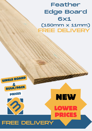 Feather edge boards - boards,