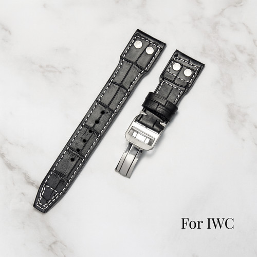 Genuine leather watch strap - genuine,