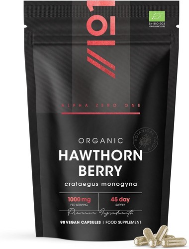 Organic hawthorn berry - organic,