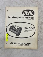 Gehl HA300 Quick Switch Hay