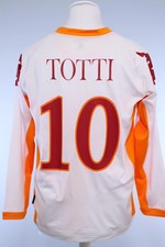 Original Authentic As Roma 2010/11 Totti #10 Away Shirt - L