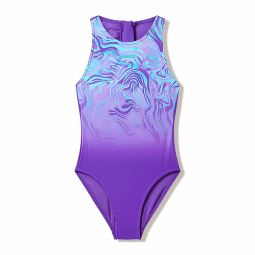 Speedo girls print hydrasuit - print,