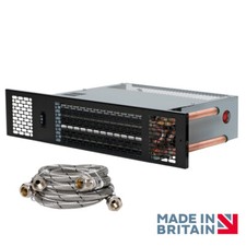 Thermix Plinth Heater- Silver/black/Stainless steel/Self-colour grille 2.1KW